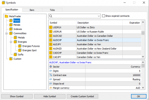 forex broker comparison mt4 vs mt5