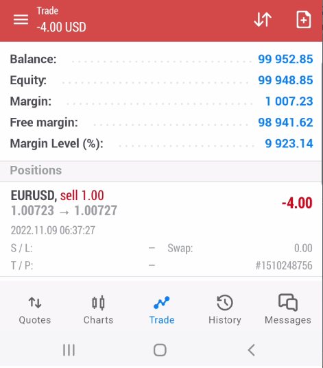 7_trade open on the Android app for MT5